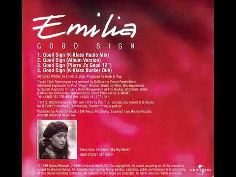 Emilia — emilia - good sign (pierre j remix) 1999