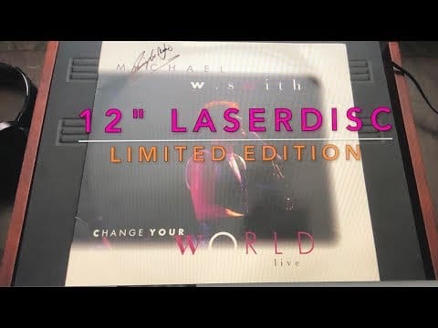 Michael W. Smith — Michael W. Smith - Change Your World Live - Laserdisc (Rare)