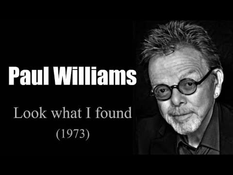 Paul Williams (2) — Paul Williams - Look what I found (1973)