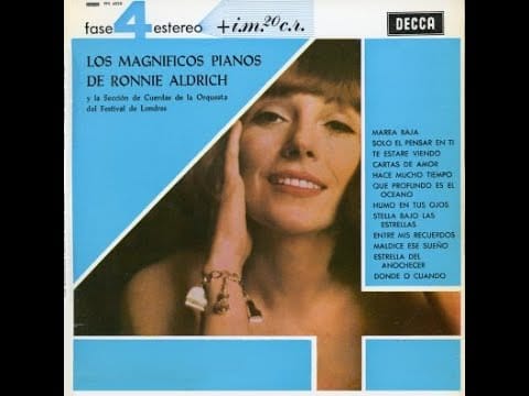 Ronnie Aldrich — RONNIE ALDRICH - Los magníficos pianos de Ronnie Aldrich - LP 1963