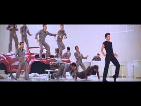 John Travolta — Grease  -  Greased Lightning  [ With Lyrics ]