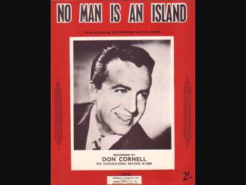 Don Cornell — Don Cornell - No Man Is An Island (1954)