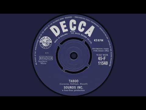 Sounds Incorporated — Sounds Incorporated - Taboo (Tabú, Margarita Lecuona)