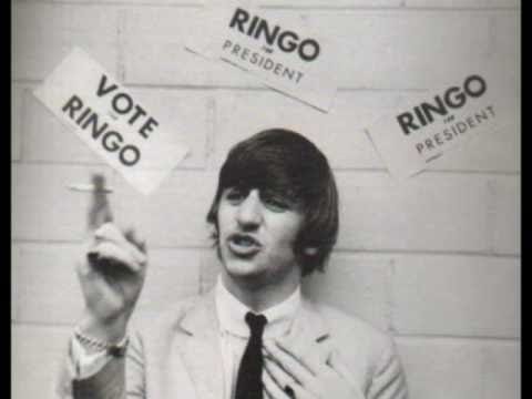 Rolf Harris — WE WANT RINGO - FOR PRESIDENT! (RARE ROLF HARRIS NOVELTY)