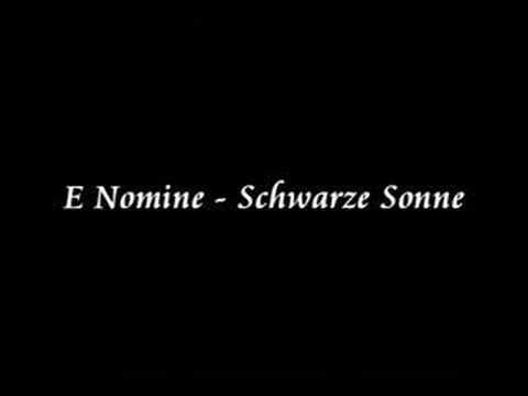 E Nomine — E Nomine - Schwarze Sonne