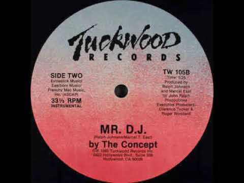 The Concept — The Concept - Mr DJ (Instrumental) (1985)