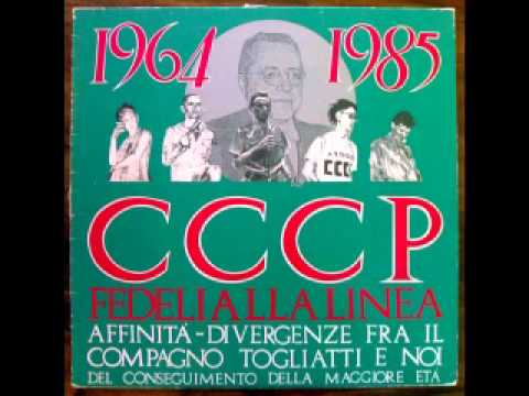 CCCP - Fedeli Alla Linea — CCCP-Fedeli alla Linea - trafitto ('86)