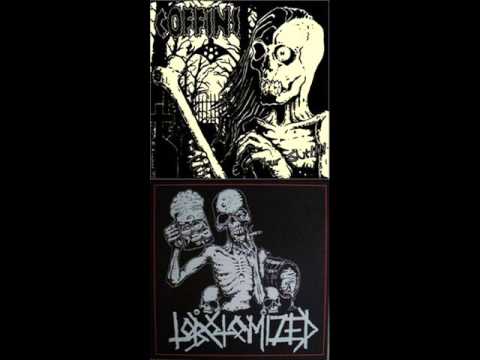 Coffins — Lobotomized - Drink Beer With Satan + Instrumental Funeral