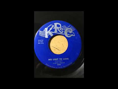 Lloyd Price — Lloyd Price - No Limit To Love bw Such A Mess KRC