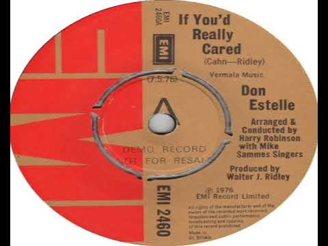 Don Estelle — Don Estelle   If You'd Really Cared 1976