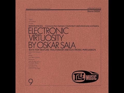 Oskar Sala — Oskar Sala, "Electronic Virtuosity" [CP-128]