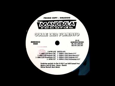 Colle Der Fomento — Colle Der Fomento - Non Ci Sto (Original Version) (12", 1996 Promo copy)