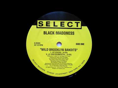 Black Maddness — Black Maddness - Wild Brooklyn Bandits (LP Instrumental)