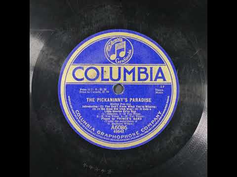 Prince's Band — The Pickaninny's Paradise - Prince's Band