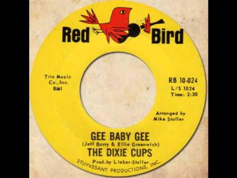 The Dixie Cups — THE DIXIE CUPS - Gee Baby Gee [Red Bird 10-024] 1965