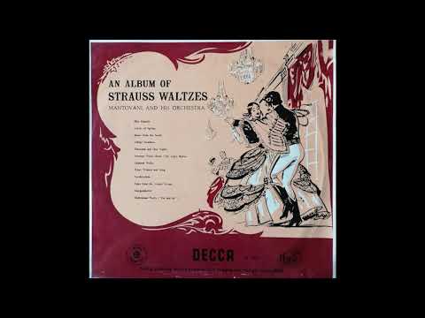 Mantovani And His Orchestra — An album of Strauss Waltzes - Mantovani and his orchestra