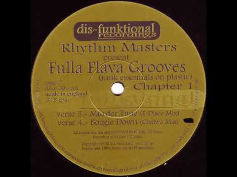 Rhythm Masters — Rhythm Masters - Boogie Down (Chalwa Mix)