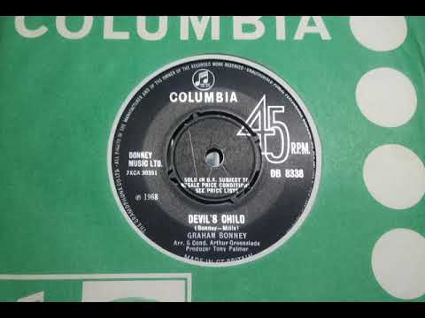 Graham Bonney — Psych Pop - GRAHAM BONNEY - Devil's Child - COLUMBIA DB 8338 UK 1968 Arthur Greenslade