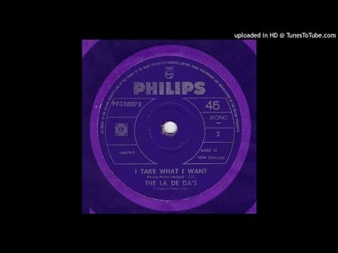 The La De Das — La De Das ‎– I Take What I Want