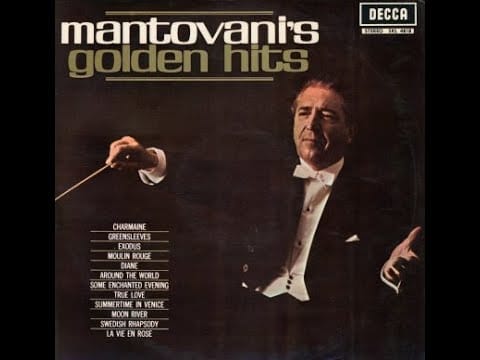 Mantovani And His Orchestra — MANTOVANI - Golden Hits - LP 1967