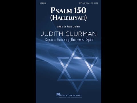 The Voices Of Walter Schumann — Psalm 150 (Halleluyah) (SATB Choir) - Music by Steve Cohen