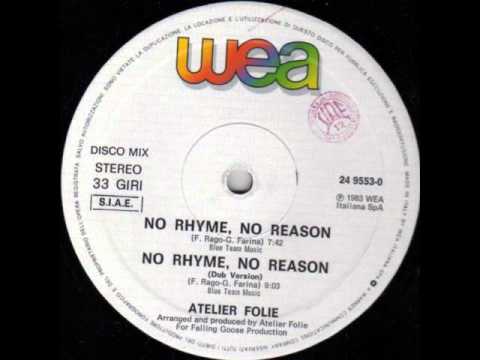 Atelier Folie — Atelier Folie - No Rhyme, No Reason (Extended Dance Mix HQ Audio) 1983