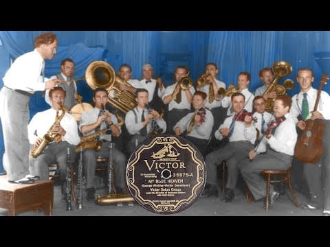 Victor Salon Orchestra — “My Blue Heaven” by the Victor Salon Group 1927