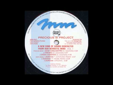 Precious X Project — PRECIOUS X PROJECT - DODO XABARAS  1992