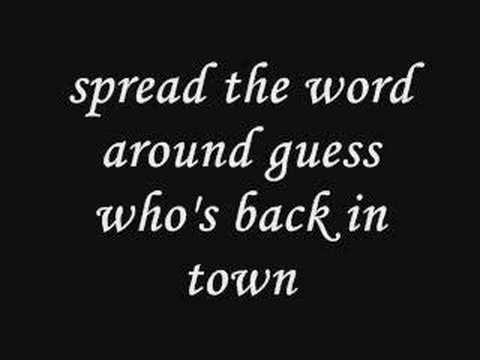 Happy Mondays — the boys are back in town lyrics