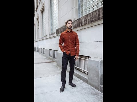 Corduroy (3) — How To Style A Corduroy Shirt   Mens Fashion   Express Fall Outfit Idea