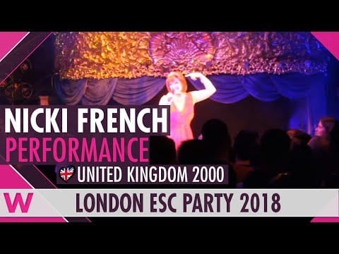Nicki French — Nicki French "Steal The Crown" (UK 2000) LIVE @ London Eurovision Party 2018