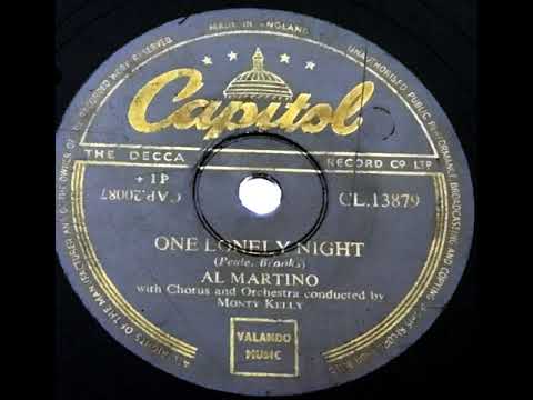 Al Martino — Al Martino - One lonely night