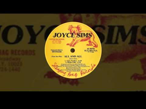Joyce Sims — Joyce Sims - You Are My All And All (Dub)
