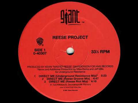 The Reese Project — Reese Project - Direct Me (Underground Resistance Mix) 1991