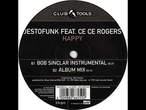Jestofunk — Jestofunk Feat  Ce Ce Rogers - Happy (Bob Sinclar Instrumental)