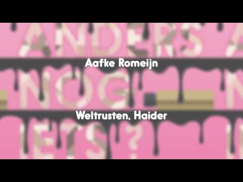 Aafke Romeijn — Aafke Romeijn - Weltrusten, Haider (Official Audio)