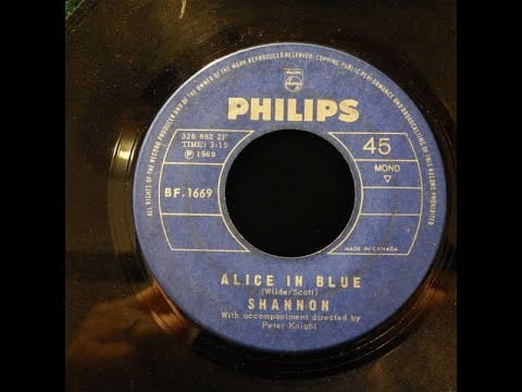 Marty Wilde — Shannon - Alice In Blue 1969