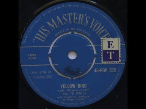 Inia Te Wiata — Inia Te Wiata Yellow Bird