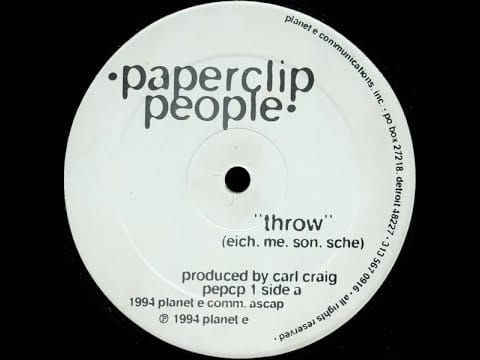 Paperclip People — Paperclip People - Throw (1994)