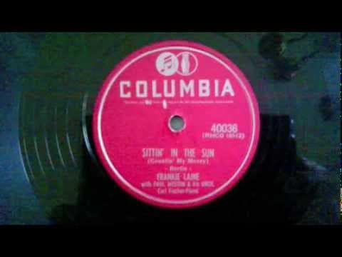 Paul Weston And His Orchestra — Frankie Laine - Sittin' In The Sun 78 rpm!