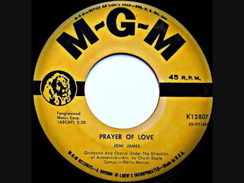 Joni James — Prayer Of Love ~ Joni James (1959)