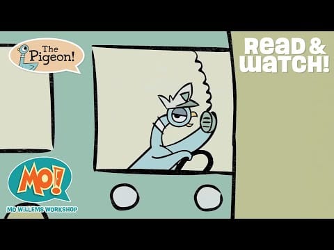 Pidgeon (2) — Don’t Let the Pigeon Drive the Bus! 🚌 | Animated Story | Mo Willems Workshop