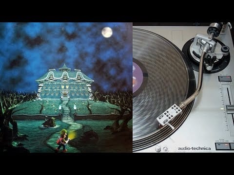 Kazumi Totaka — Luigi's Mansion - OST vinyl LP face B (Select/Start Records)