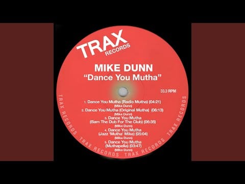 Mike Dunn — Dance You Mutha (Radio Mutha)