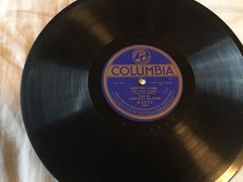 Campbell And Burr — Campbell and Burr "Drifting Along (On A Blue Lagoon)" 1920