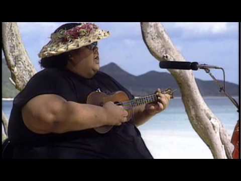 Israel Kamakawiwo'ole — OFFICIAL Israel "IZ" Kamakawiwoʻole - White Sandy Beach Video