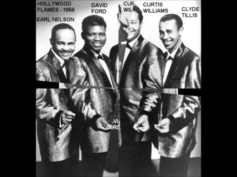 The Hollywood Flames — Hollywood Flames - Let's Talk It Over / Chains Of Love - Ebb 146 - 1958