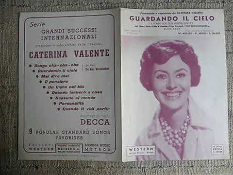 Caterina Valente — Caterina Valente - Guardando il cielo