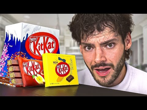 James Marriott — I Tried Unusual Japanese Kit Kats
