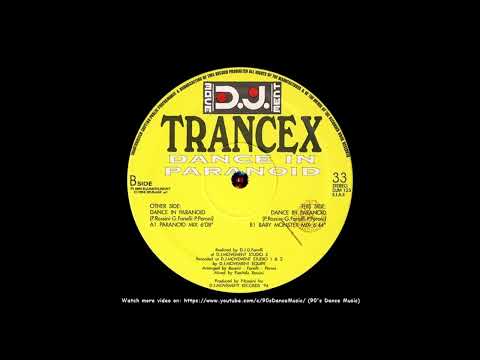 Trancex — Trancex - Dance In Paranoid (Baby Monster Mix) (90's Dance Music) ✅
